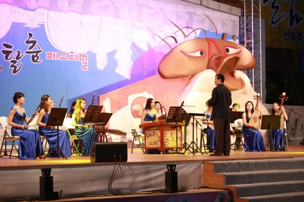 탈춤축제 공연단 개막식 식전공연 참가 1.JPG